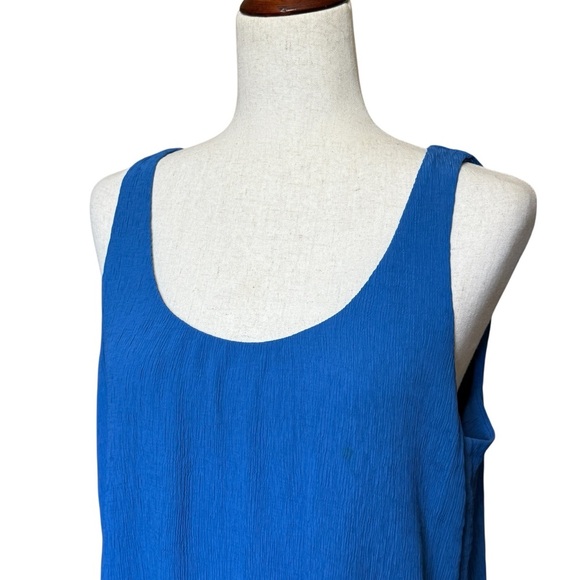 Everlane Women’s Ripple Tank Top. Blue Size Small #1633 - Picture 3 of 5